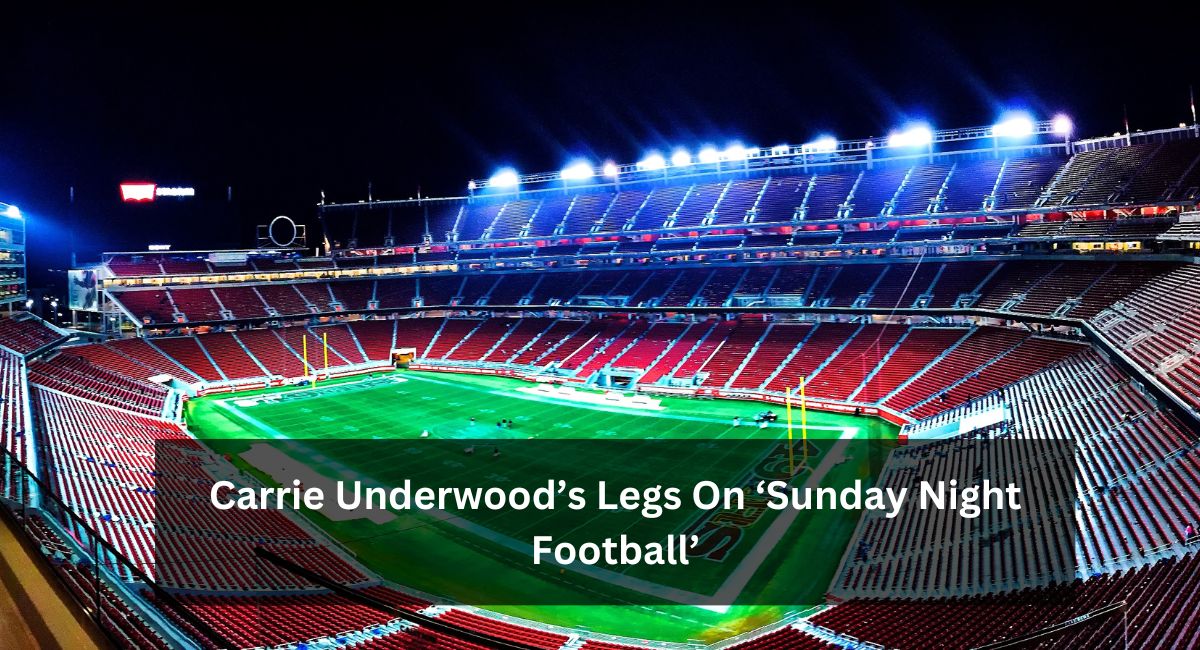 Carrie Underwood’s Legs On ‘Sunday Night Football’